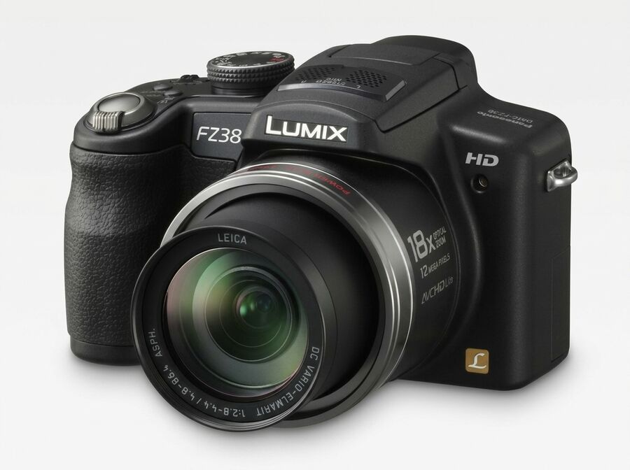 Panasonic Lumix DMC-FZ38, Schwarz