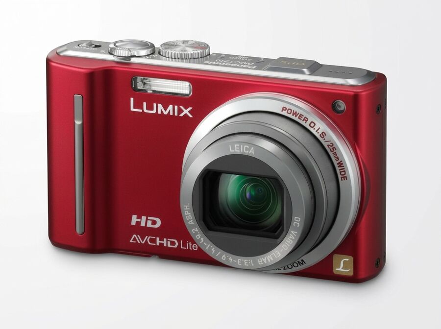 Panasonic Lumix DMC-TZ10 Red