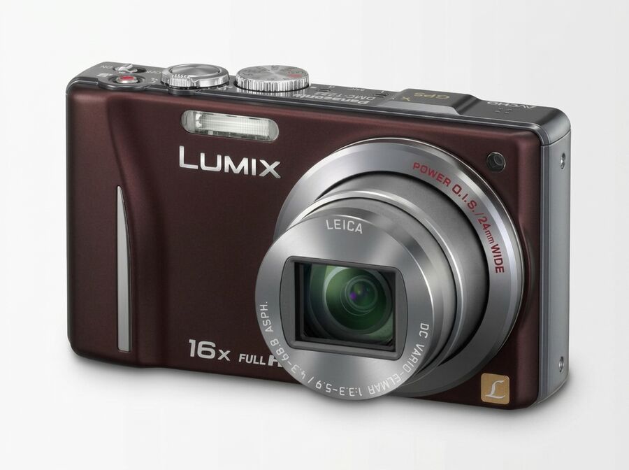 Panasonic Lumix DMC-TZ22 Braun