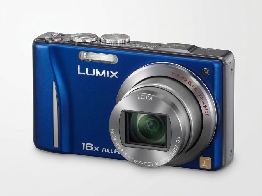 Panasonic Lumix DMC-TZ22 (Blau)