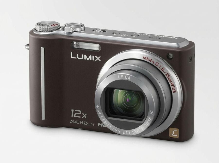 Panasonic Lumix DMC‑TZ7 Brown