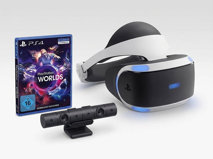 Sony PlayStation VR + Kamera + VR Worlds Voucher