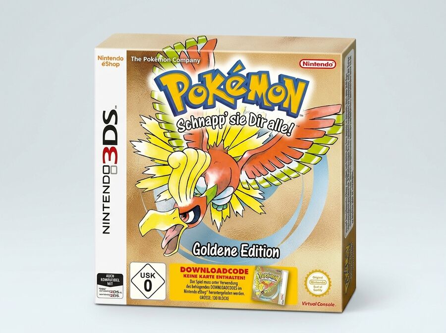 Pokémon Gold (Nintendo 3DS, Download-Code)