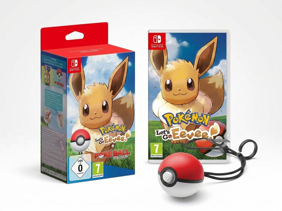 Pokémon: Let's Go, Evoli! + Pokéball Plus (Nintendo Switch)