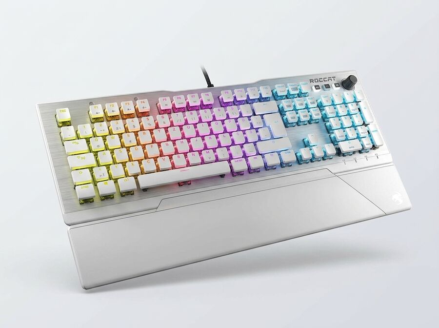 Roccat Vulcan 122 AIMO Mechanische Gaming-Tastatur (Weiß)