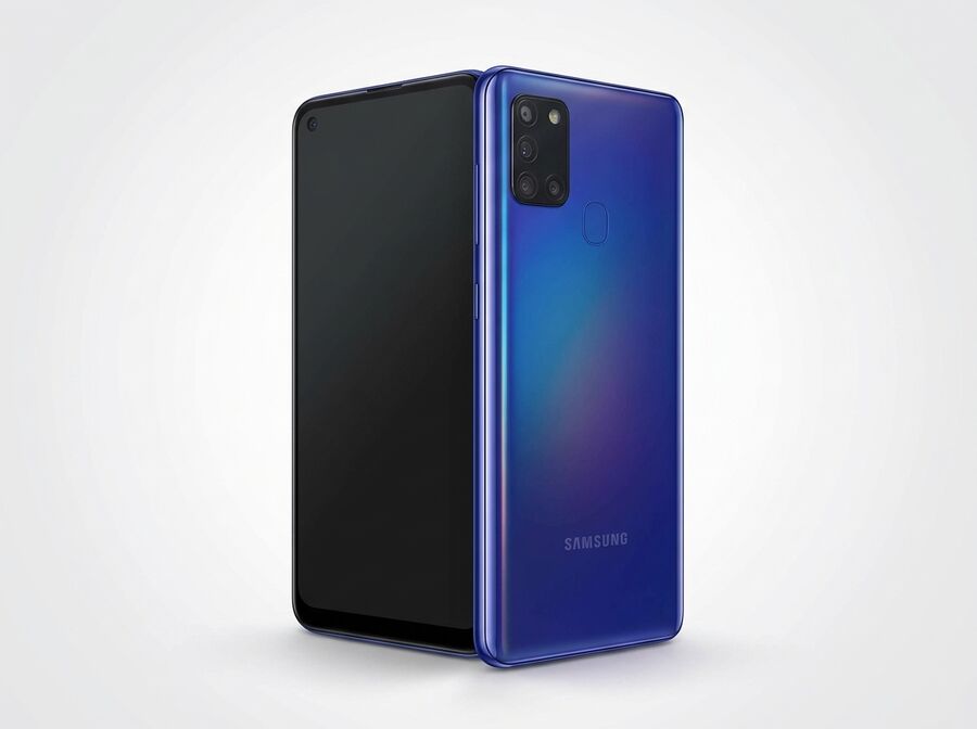 Samsung Galaxy A21s Blau