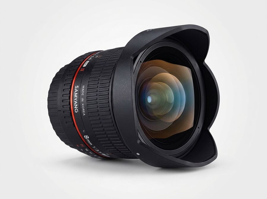 Samyang 8mm F3.5 Fisheye II (Nikon F AE)