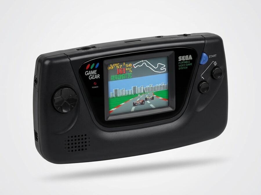 Sega Game Gear Konsole Schwarz inkl. Zubehör