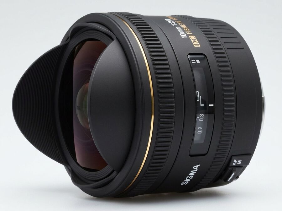 Sigma 10mm F2,8 EX DC Fisheye HSM (Canon EF)