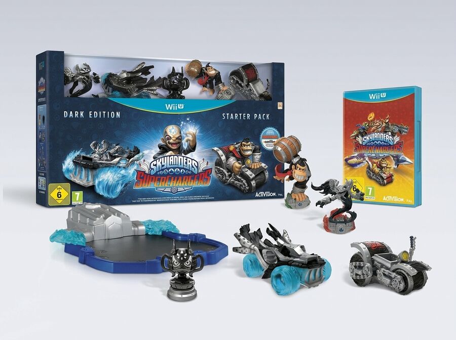 Skylanders SuperChargers Starter Pack – Dark Edition (Wii U)