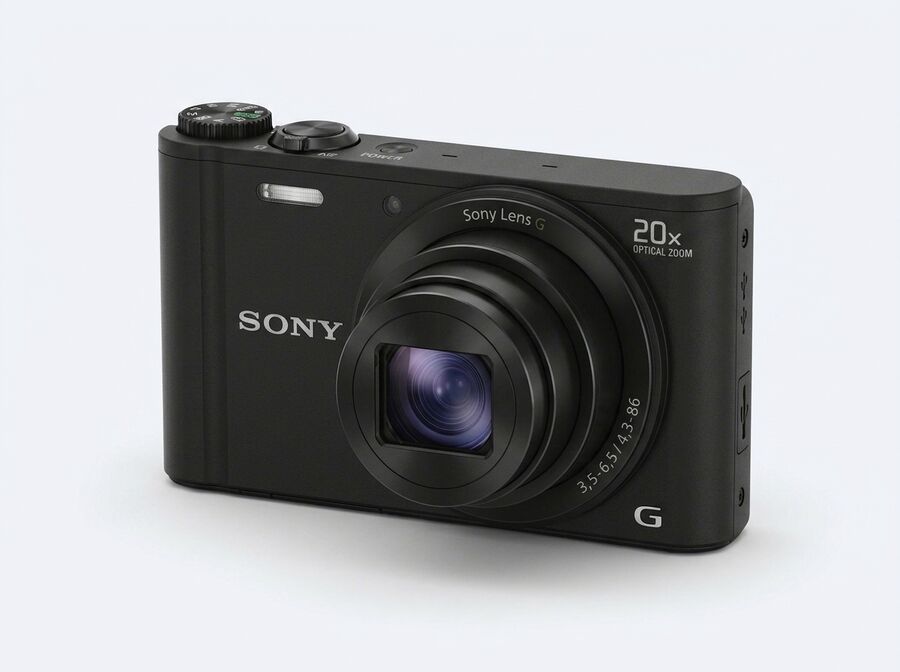 Sony Cyber‑shot DSC‑WX300 Black