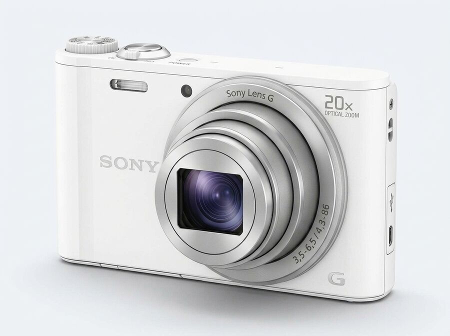 Sony Cyber-shot DSC‑WX350 White