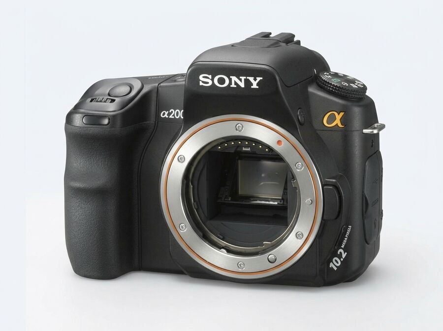 Sony Alpha DSLR-A200K Kit mit 18-70 mm