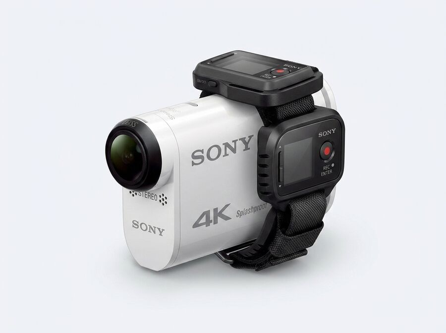 Sony FDR-X1000V 4K Action Cam mit Live-View Remote Kit