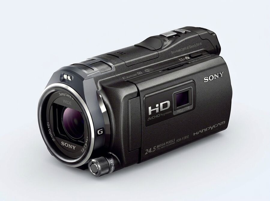 Sony HDR-PJ810 Full-HD-Camcorder mit Projektor