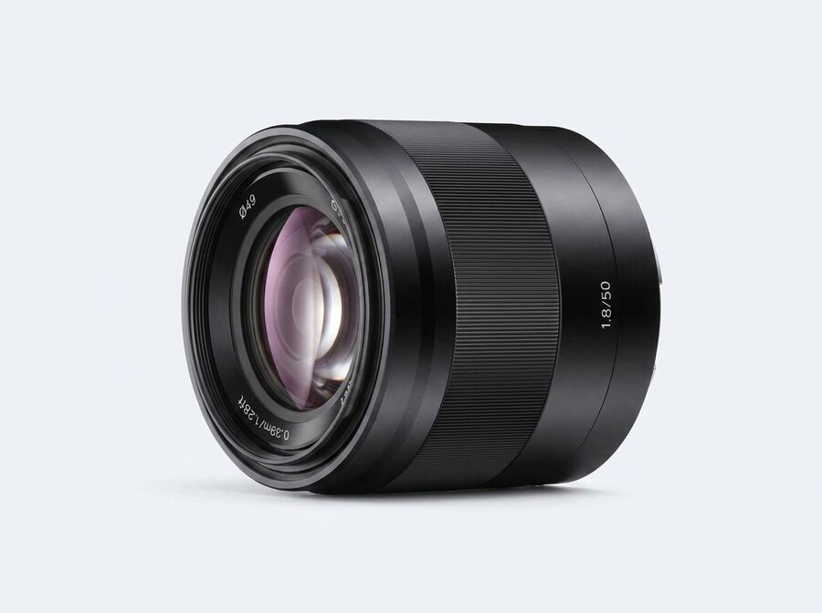 Sony E 50mm F1.8 OSS Schwarz (SEL50F18B)