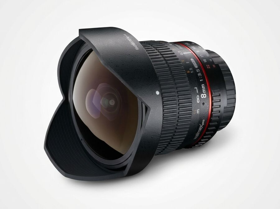 Walimex Pro 8mm f/3.5 Fisheye (manueller Fokus)
