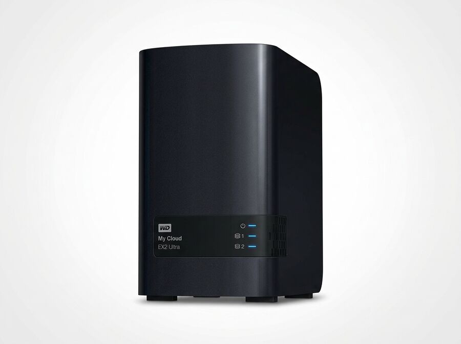 WD My Cloud EX2 Ultra NAS (Leergehäuse, ohne Festplatten)