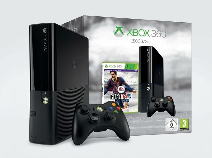 Microsoft Xbox 360 250 GB inkl. FIFA 14