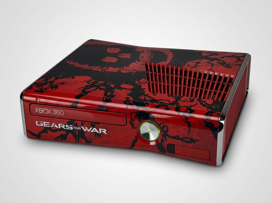 Xbox 360 Slim 320GB Gears of War 3 Edition inkl. 2 Controller