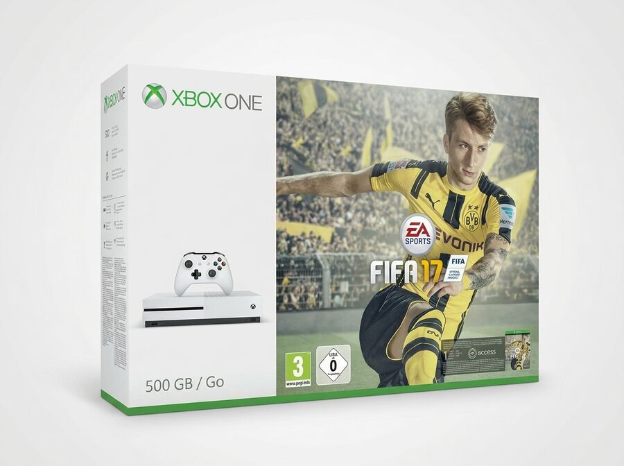 Xbox One S 500GB FIFA 17 Bundle
